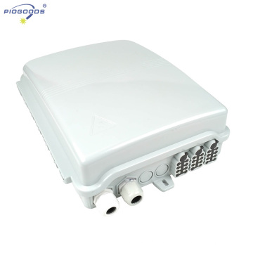 PG-FTTH0224A inline wall mounted ABS material lock type Outdoor Fiber Optic Terminal Distribution Box